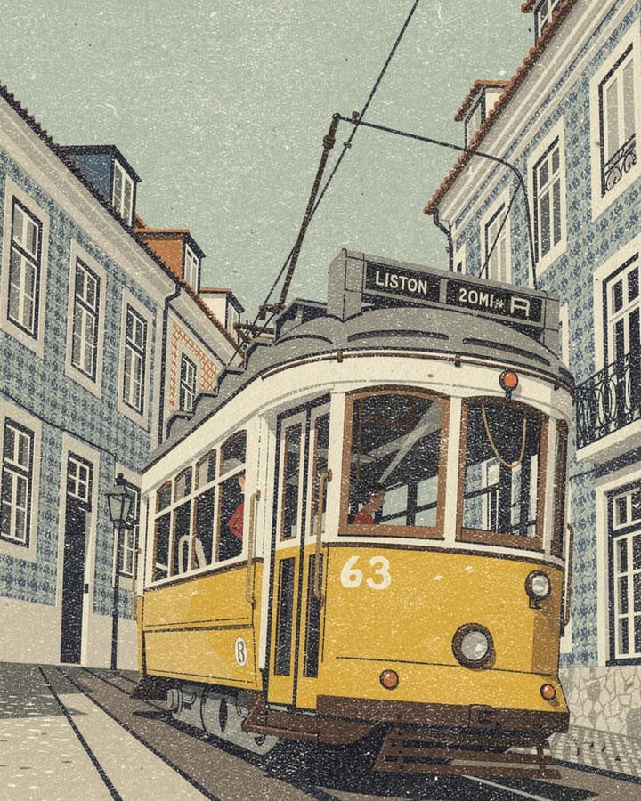 Illustration dessinée : Portugal